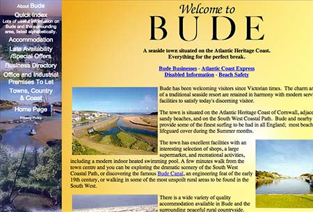 Screenshot of Bude
