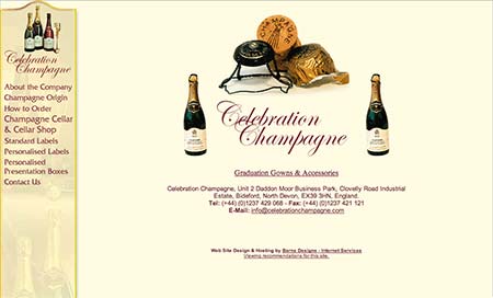 Screenshot of Celebration Champagne