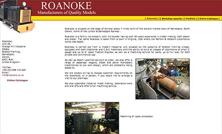 Screenshot of Roanoke