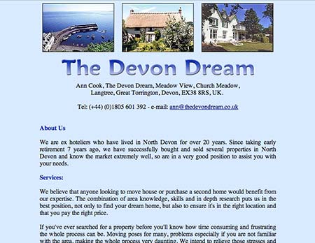 Screenshot of The Devon Dream