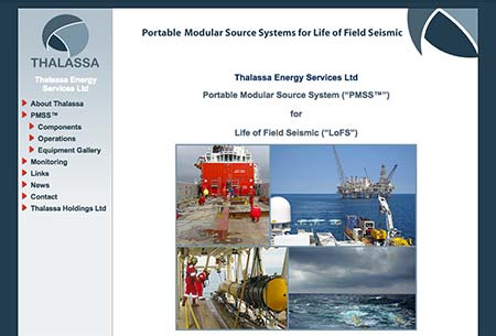 Screenshot of Thalassa Energy Services Ltd