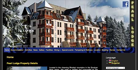 Screenshot of Pearl Lodge