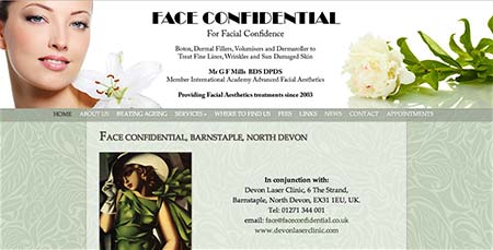 Screenshot of Face Confidential